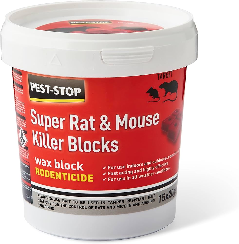 Pest Stop Mouse and Rat Bait Blocks