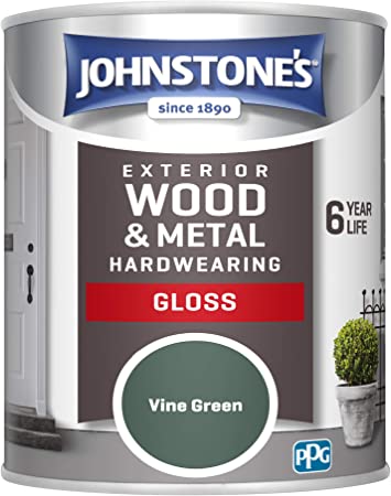 Johnstone Gloss Paint in Vine Green 2.5L