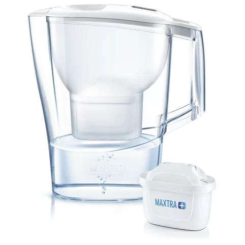 BRITA Aluna 2.4L Water Filter Jug - White