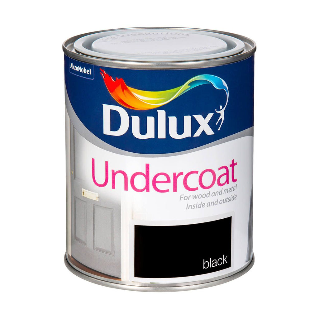 Dulux Black Undercoat 750ml