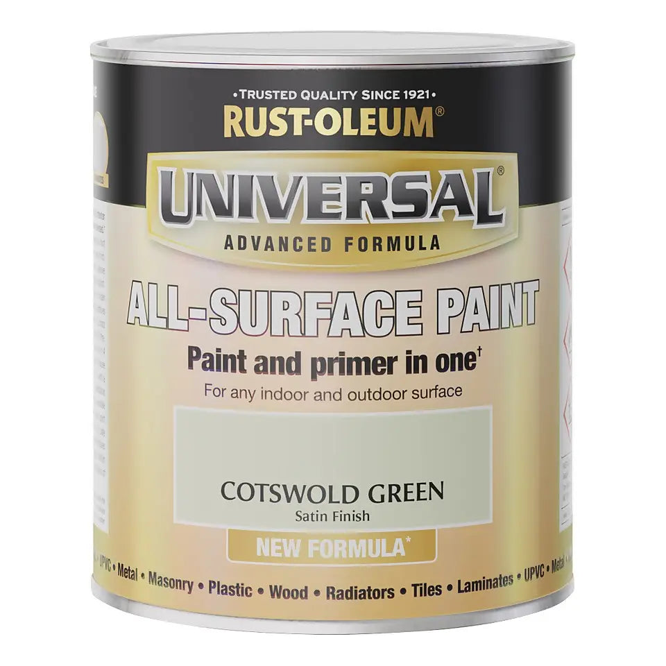 Universal Satin Paint - Cotswold Green 750ml