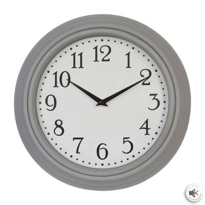 Wall Clock in 3 Assorted Colors