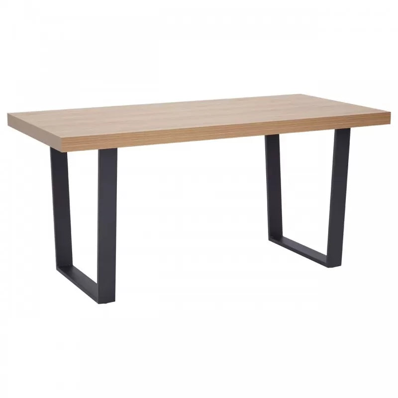 Oakton Dining Table with Metal Tube Legs