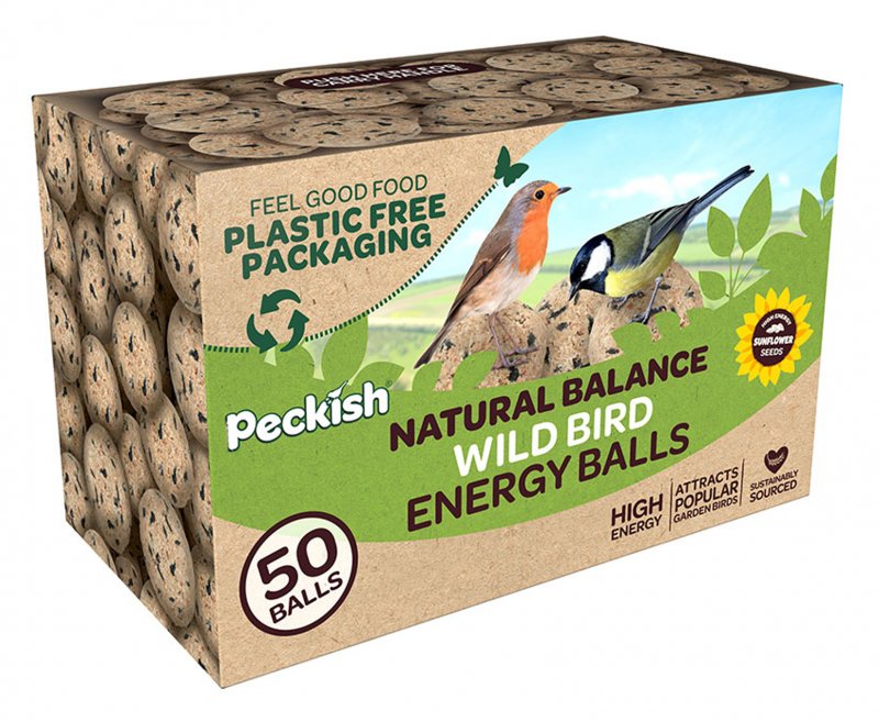Peckish Natural Balance Energy Ball 50 Refill Box