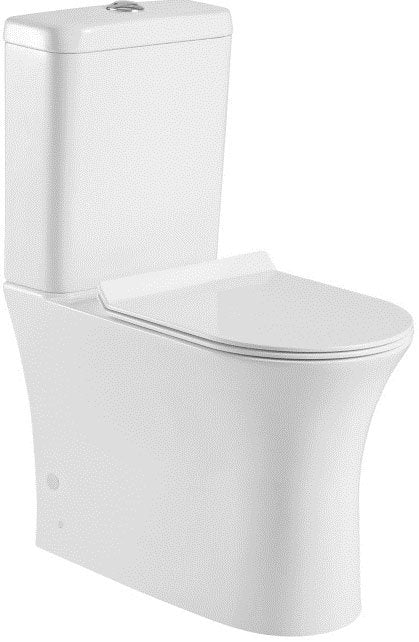 SIENA FULLY SHROUDED COMFORT PAN CISTERN & SOFT CLOSE SEAT