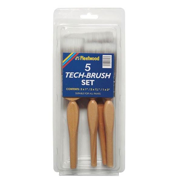 Fleetwood Tech Brush Set 5 Piece