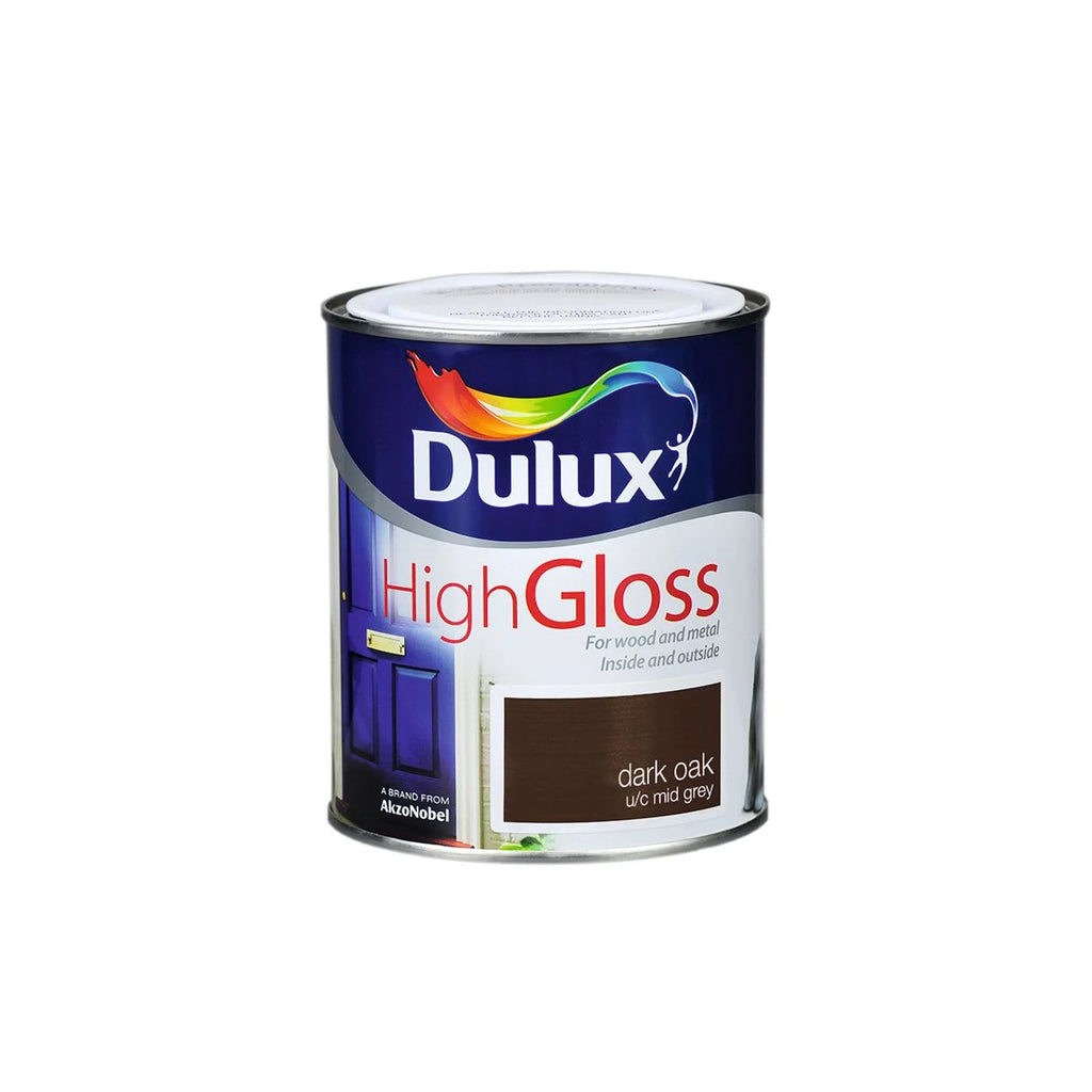 Dulux Gloss Dark Oak 750ml