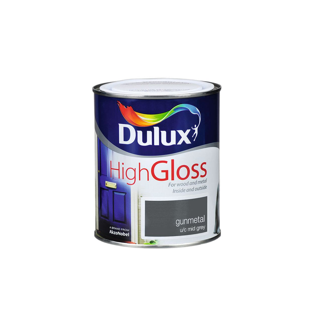 Dulux Gloss Gunmetal 750ml