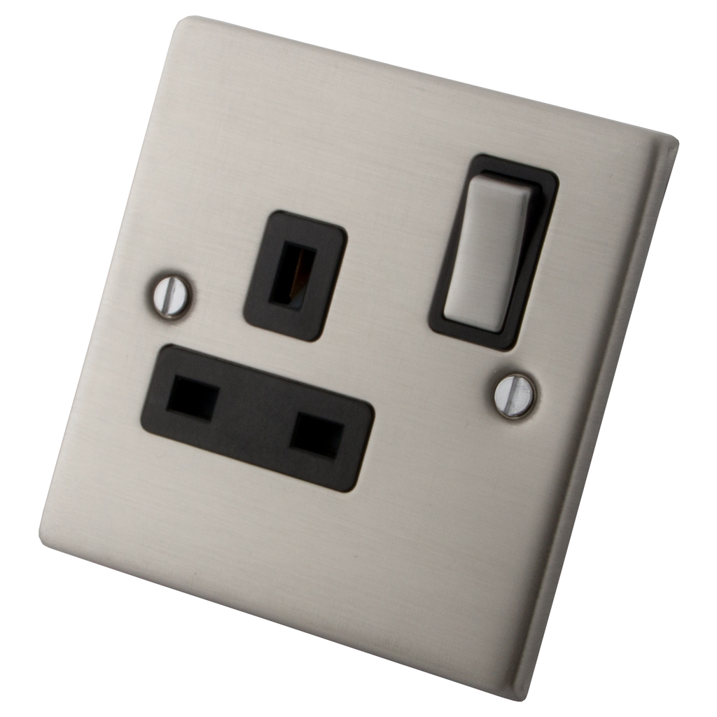 1 Gang 13 Amp Stainless Steel Switch M2
