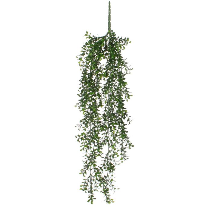 Mica Buxus Artificial Hanging Plant