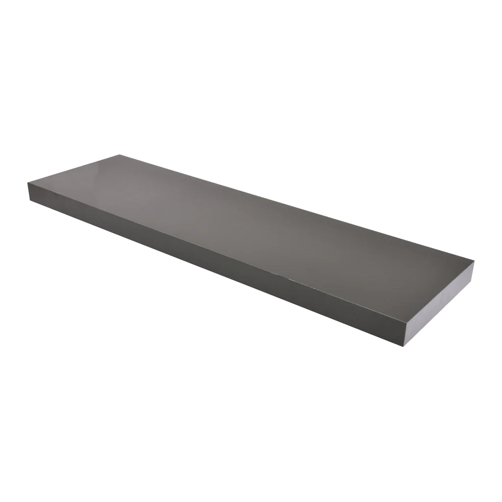 Duraline Float Shelf High Gloss Grey