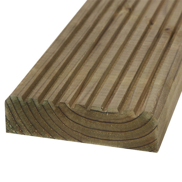 Decking Ribbed Treated 150 x 35 x 4.8m