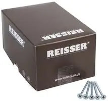 4.0mm x 20mm Reisser R2 Silver Screws