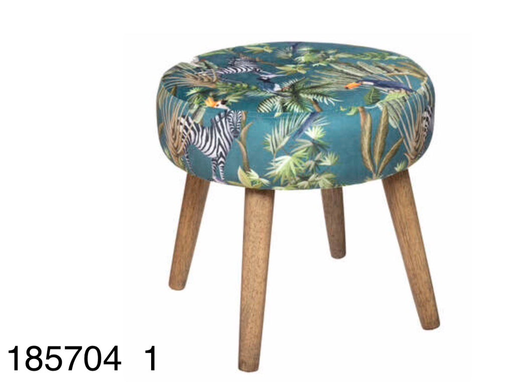 Jungle-Inspired Stool