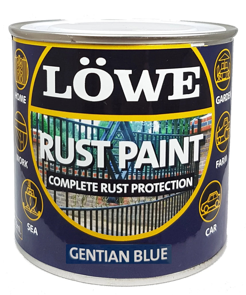 Lowe Rust Paint Blue 1L Satin