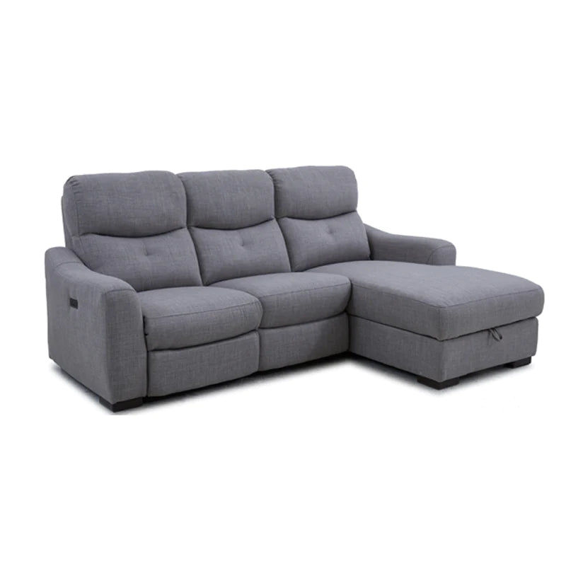 Clifden Grey Right Chaise