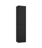 SCANDINAVIAN Matt Black 30cm Wall Column