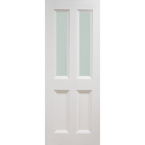 Oxford White Door with Glass Type 3