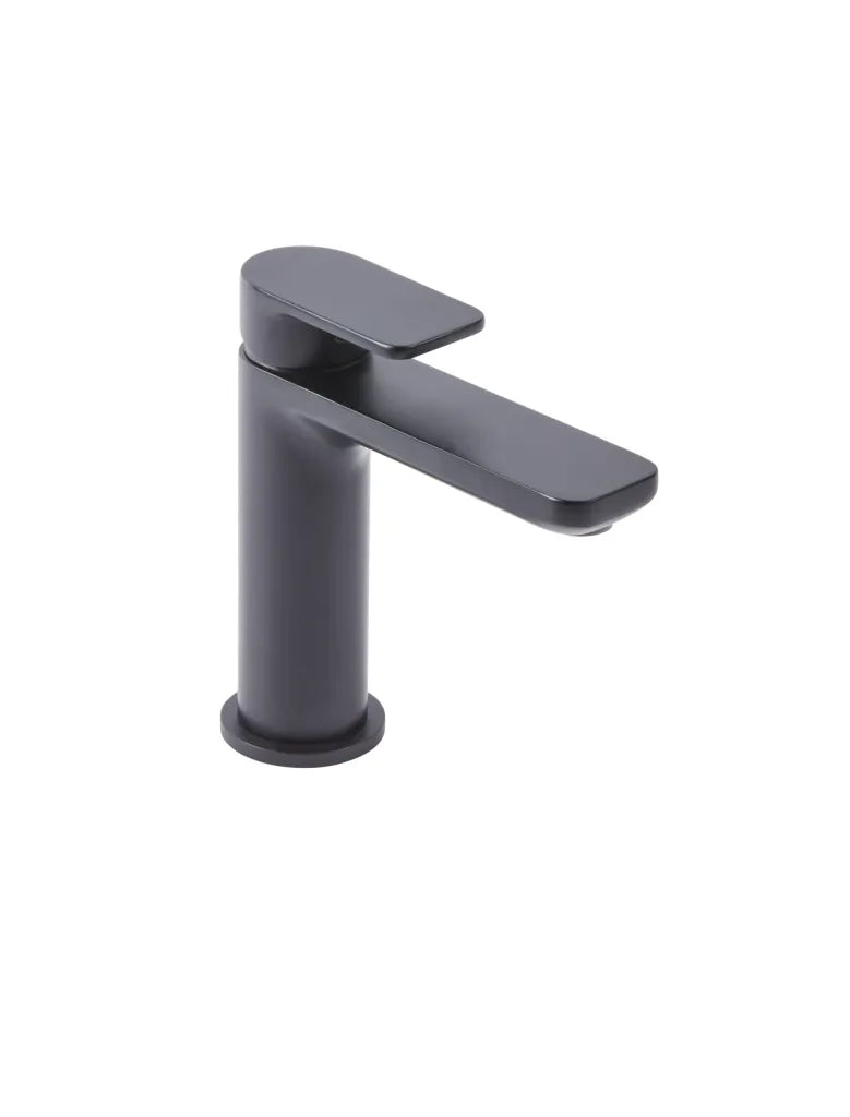 SAVOUR MATT BLACK BASIN MIXER CLICK WASTE BLK