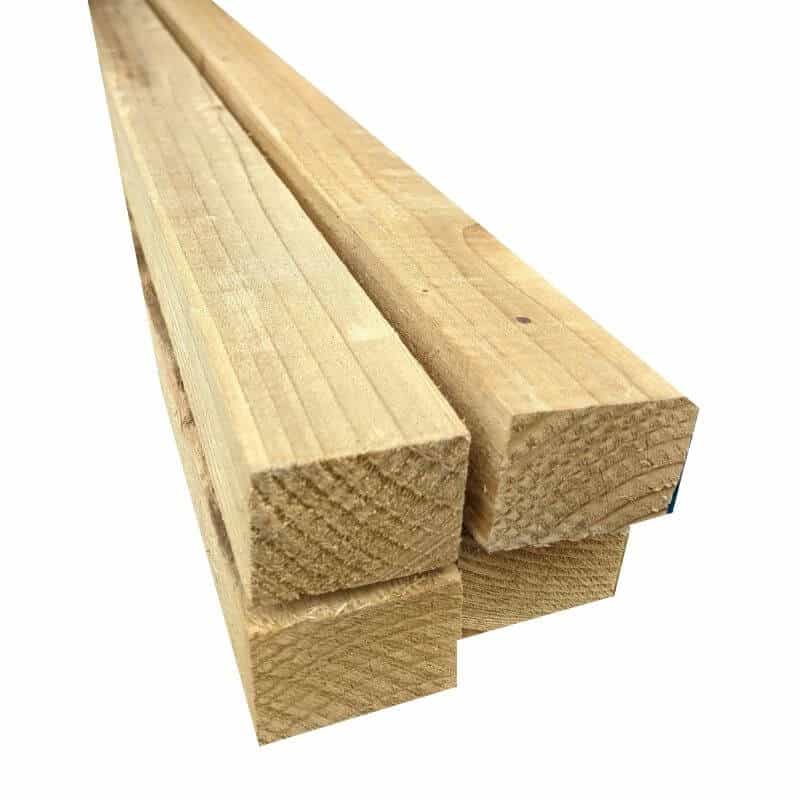 2.4m WDR Timber, 100 x 44mm (4" x 2")
