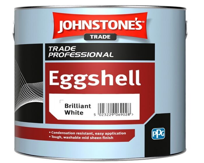 Johnstone Eggshell Paint 1L White