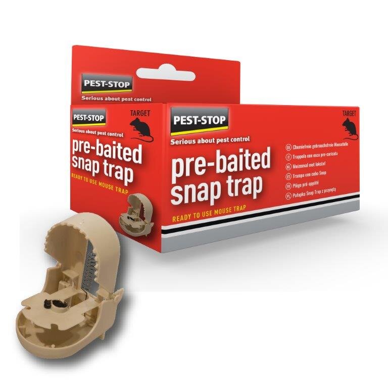 Pest-Stop Snap Mouse Trap (Boxed)