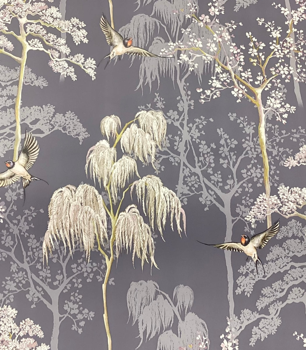 JAPANESE GARDEN BIRD WALLPAPER – FerdiaHomevalue