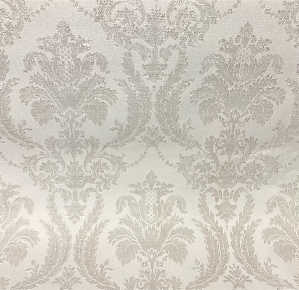 Cream Damask Wallpaper