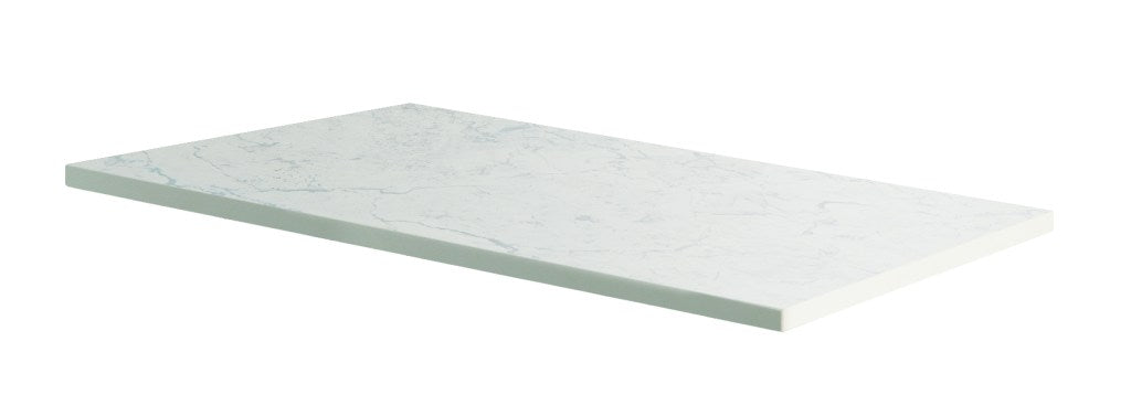 Claddagh Marble Worktop White Quartz 1000mm
